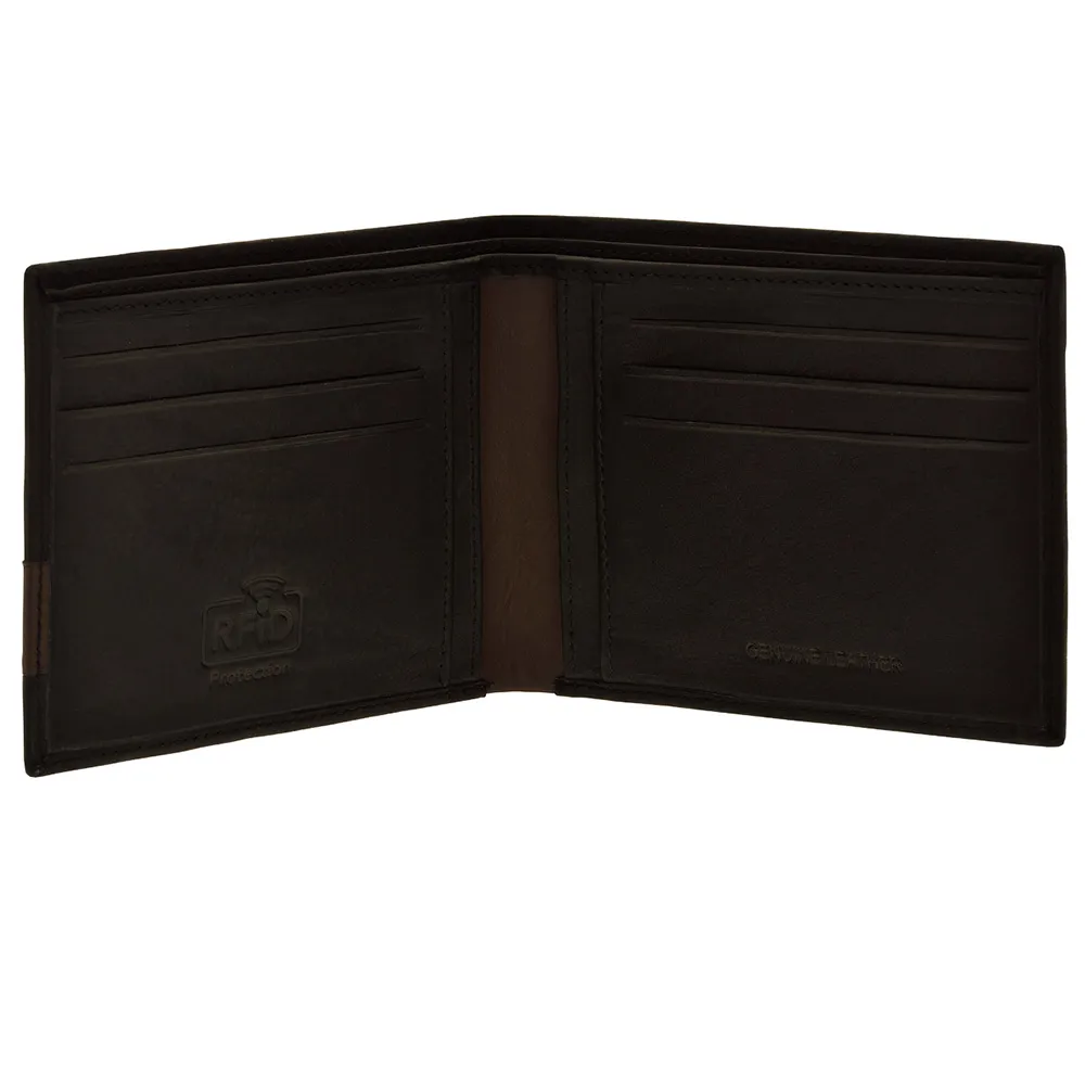 VISETTI Δερμάτινο Πορτοφόλι Καφέ XL-WA013C