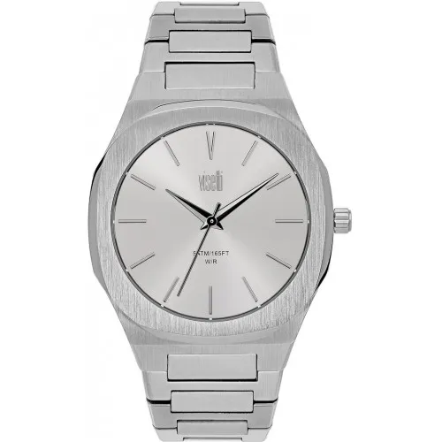 VISETTI San Remo Men Silver Stainless Steel Bracelet ZE-SW698SS