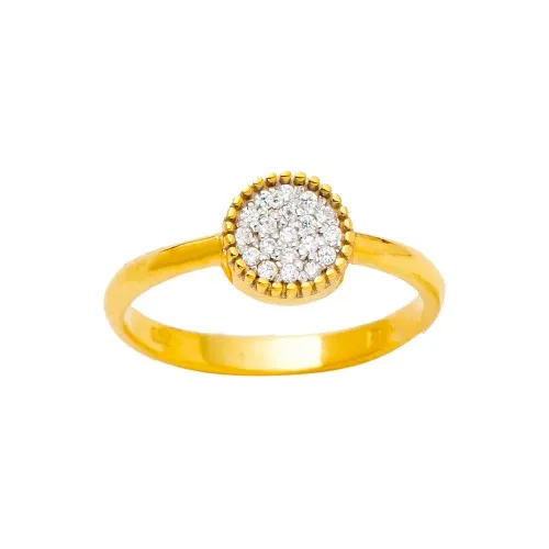 14Κ Χρυσό Δαχτυλίδι με Ζιργκόν ZX1882A1