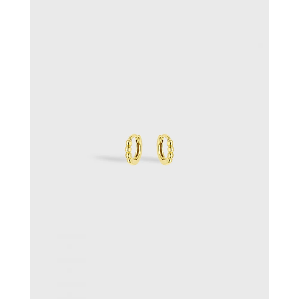 VOGUE 925 Ασήμι Σκουλαρίκια Επιχρυσωμένα Κρίκοι 20171556201