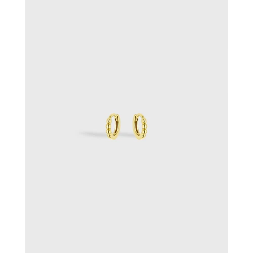 VOGUE 925 Ασήμι Σκουλαρίκια Επιχρυσωμένα Κρίκοι 20171556201