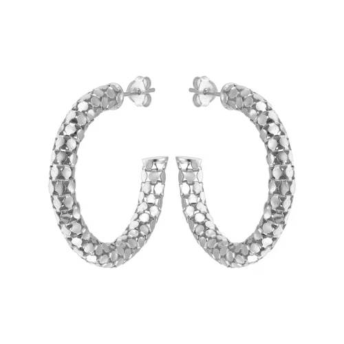 VOGUE Σκουλαρίκια 925 Ασήμι, Κρίκοι, 20172271203