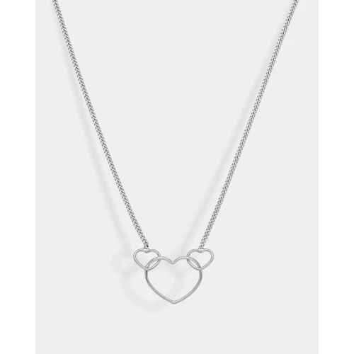 VOGUE 925 Ασήμι Κολιέ με Καρδιά 20173006403