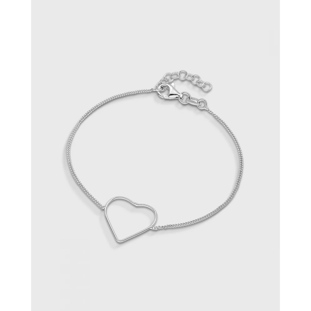 VOGUE 925 Ασήμι Βραχιόλι με "Καρδιά" 20173007303
