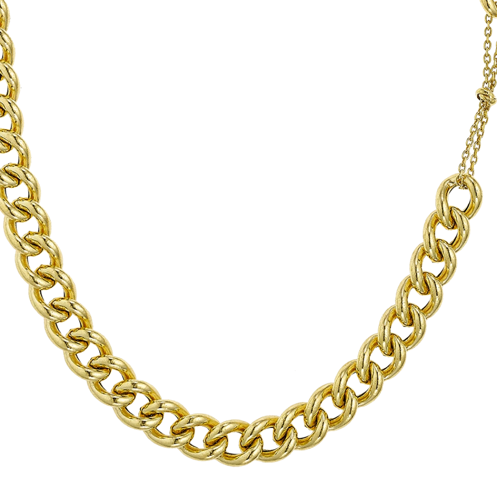 VOGUE Κολιέ 925 Ασήμι Επιχρυσωμένο 20176732401