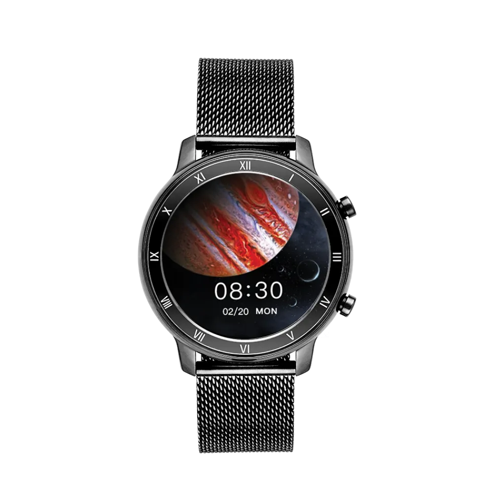 VOGUE Callisto Smartwatch Amoled Black Stainless Steel Bracelet 2020450191