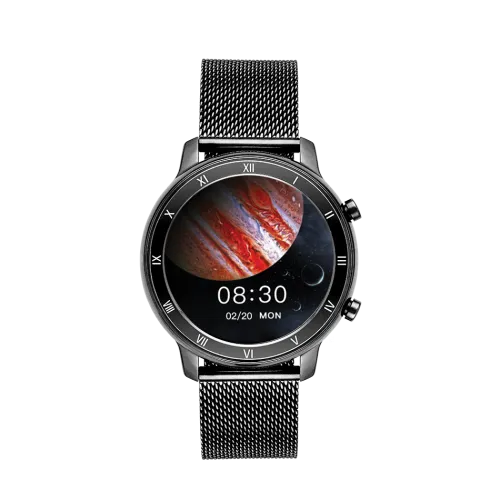 VOGUE Callisto Smartwatch Amoled Black Stainless Steel Bracelet 2020450191