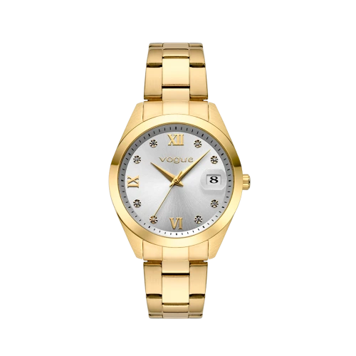 VOGUE Amelie με Χρυσό Μπρασελέ από ανοξείδωτο ατσάλι και Ζιργκόν 2020613541
