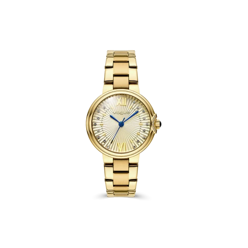 VOGUE Carmen Mini με Χρυσό Μπρασελέ από Ανοξείδωτο Ατσάλι με Ζιργκόν 2020616042