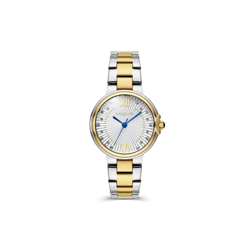 VOGUE Carmen Mini με Μπρασελέ Δύο Τόνων από Ανοξείδωτο Ατσάλι με Ζιργκόν 2020616061