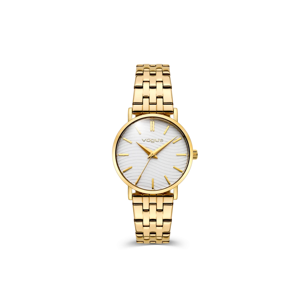 VOGUE Nicole με Χρυσό Μπρασελέ από Ανοξείδωτο Ατσάλι 2020616142