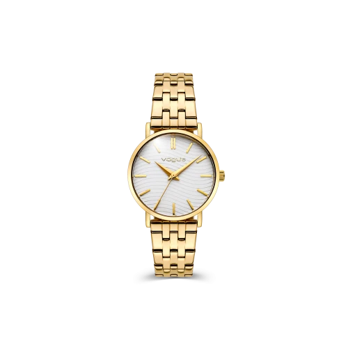 VOGUE Nicole με Χρυσό Μπρασελέ από Ανοξείδωτο Ατσάλι 2020616142