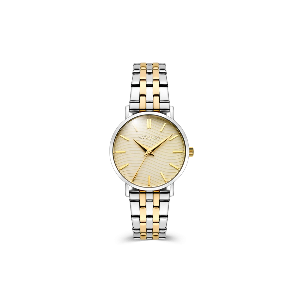 VOGUE Nicole με Μπρασελέ Δύο Τόνων από Ανοξείδωτο Ατσάλι 2020616162