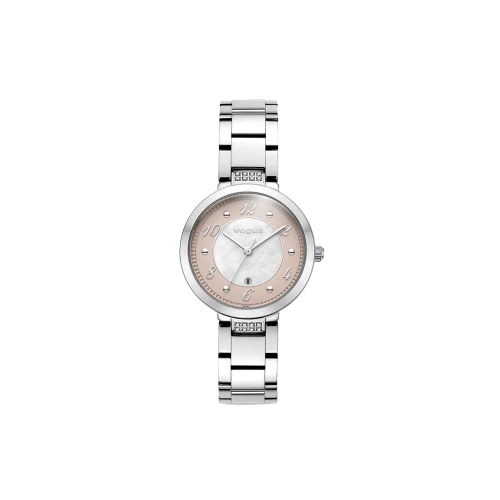 VOGUE Zoe με Ασημί Μπρασελέ από Ανοξείδωτο Ατσάλι 2020616482