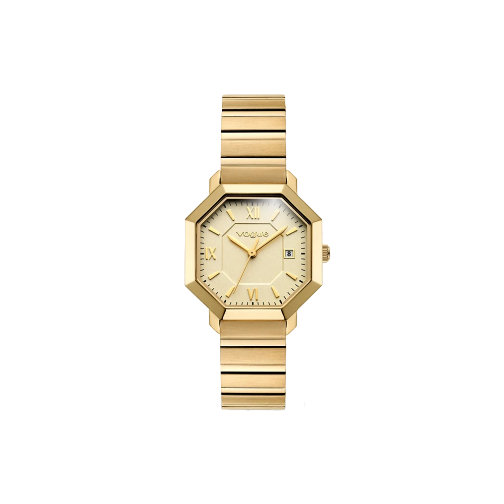 VOGUE Ines με Χρυσό Μπρασελέ από Ανοξείδωτο Ατσάλι με Ζιργκόν 2020616941