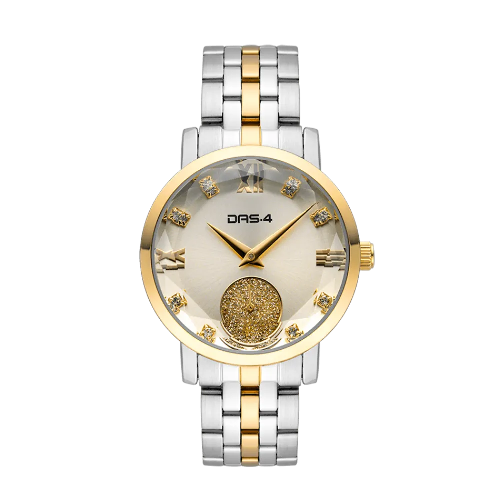 DAS.4 Analogue Watch,Two Tones Stainless Steel Bracelet 2031101261