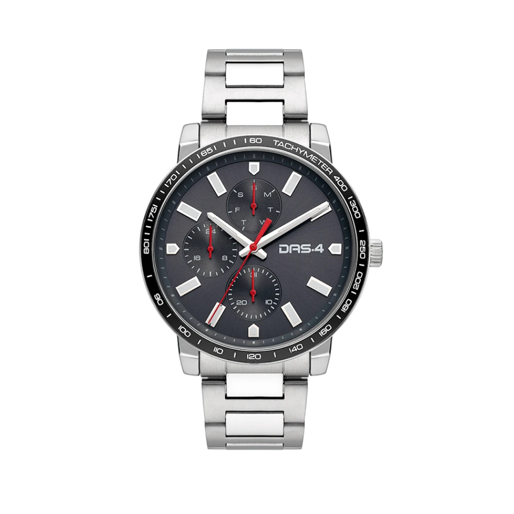 DAS.4 Αναλογικό Ανδρικό Ρολόι με Μπρασελέ από Ανοξείδωτο Ατσάλι 2031350581