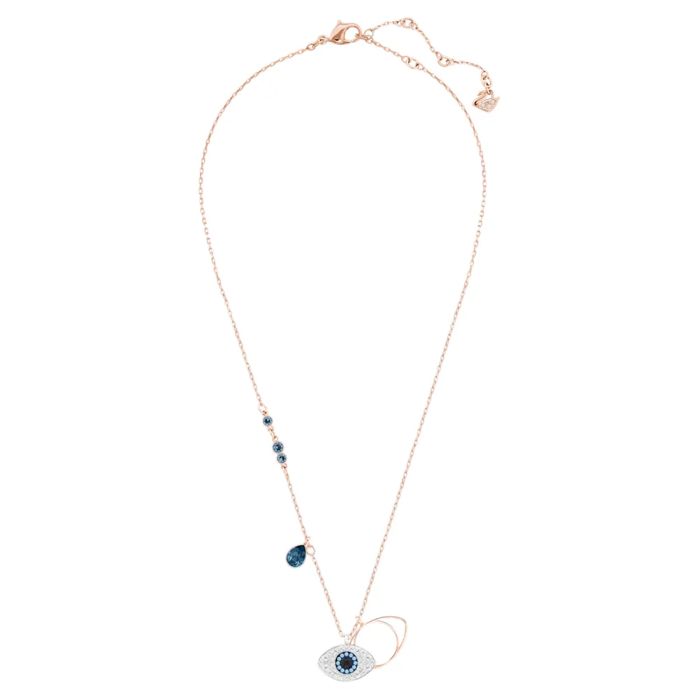 SWAROVSKI Symbolic Κολιέ Μάτι, Μπλε, Φινίρισμα από διάφορα μέταλλα 5736984