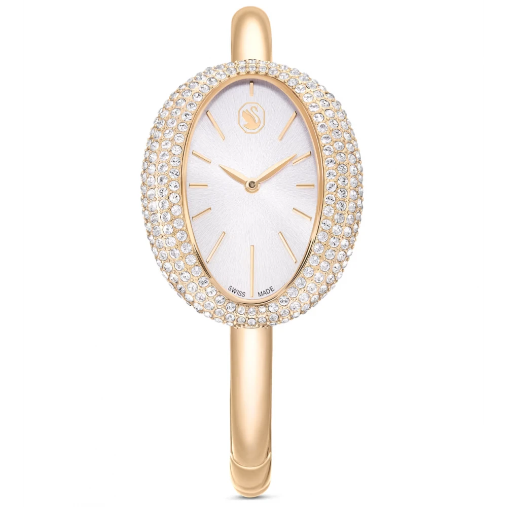 SWAROVSKI Imber Bangle Eλβετικής κατασκευής, Μπρασελέ από Ανοξείδωτο Ατσάλι, Χρυσός τόνος, 5716108