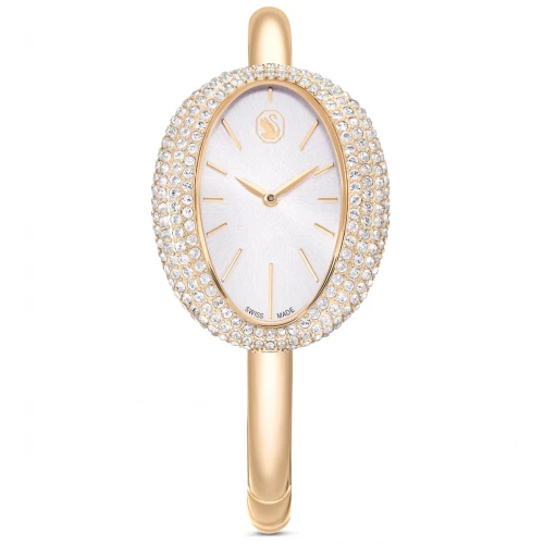 SWAROVSKI Imber Bangle Eλβετικής κατασκευής, Μπρασελέ από Ανοξείδωτο Ατσάλι, Χρυσός τόνος, 5716108
