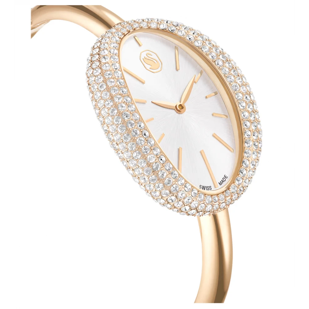 SWAROVSKI Imber Bangle Eλβετικής κατασκευής, Μπρασελέ από Ανοξείδωτο Ατσάλι, Χρυσός τόνος, 5716108