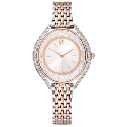 SWAROVSKI Crystalline Aura Ελβετικής κατασκευής με Μεταλλικό Μπρασελέ Δύο Τόνων 5730162