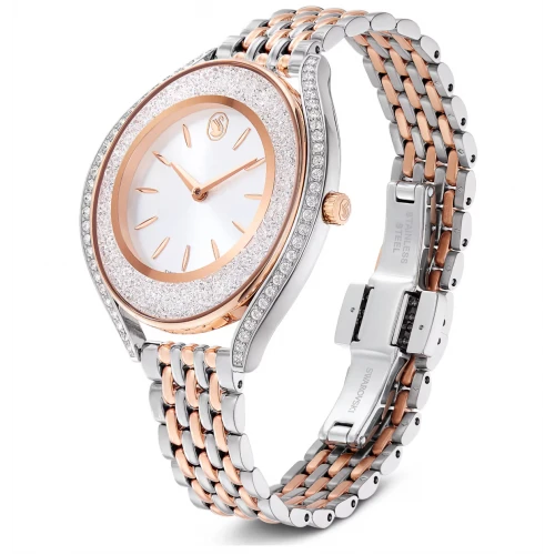 SWAROVSKI Crystalline Aura Ελβετικής κατασκευής με Μεταλλικό Μπρασελέ Δύο Τόνων 5730162