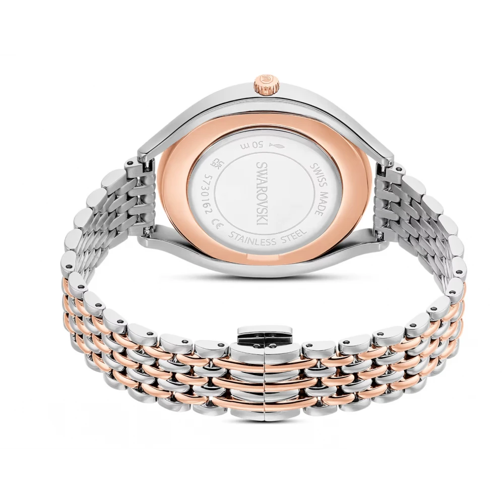 SWAROVSKI Crystalline Aura Ελβετικής κατασκευής με Μεταλλικό Μπρασελέ Δύο Τόνων 5730162