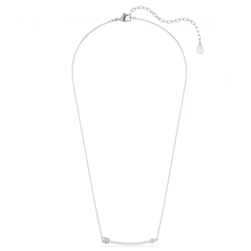 SWAROVSKI Idyllia Μενταγιόν με αλυσίδα, Λευκό, Μίξη Κοπών, Βέλος, Επιροδιωμένο 5737293