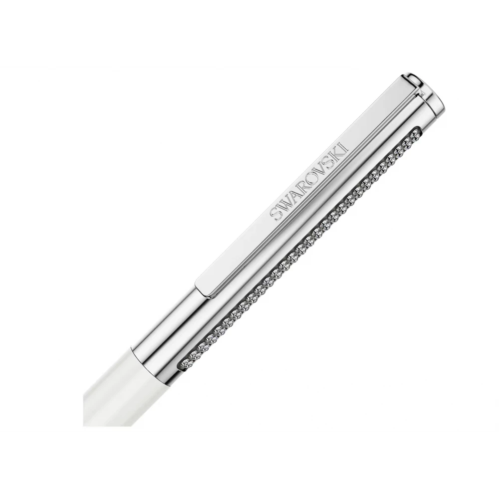 SWAROVSKI Matrix Tennis Στυλό, Λευκό, Επιμετάλλωση χρωμίου 5740679