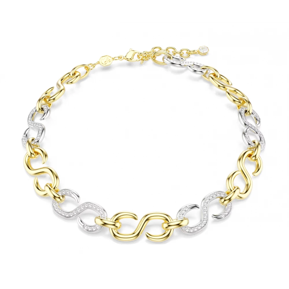 SWAROVSKI Dextera Κολιέ Στρογγυλή Κοπή, Λευκό, Φινίρισμα από Διάφορα Μέταλλα 5741795