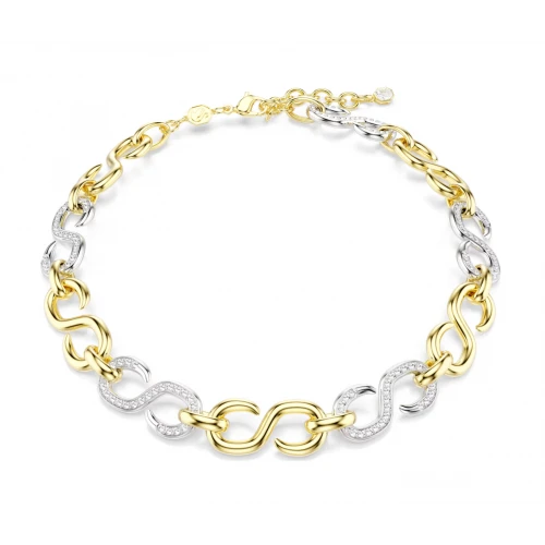 SWAROVSKI Dextera Κολιέ Στρογγυλή Κοπή, Λευκό, Φινίρισμα από Διάφορα Μέταλλα 5741795