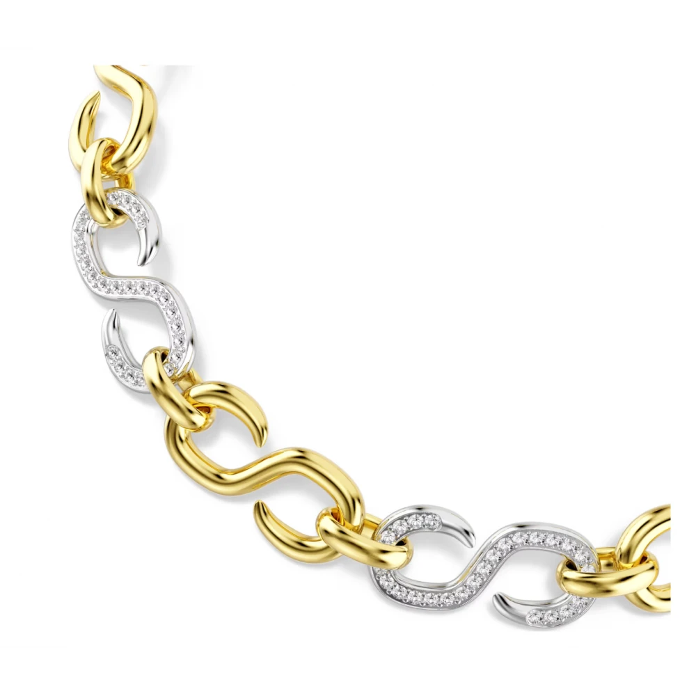 SWAROVSKI Dextera Κολιέ Στρογγυλή Κοπή, Λευκό, Φινίρισμα από Διάφορα Μέταλλα 5741795