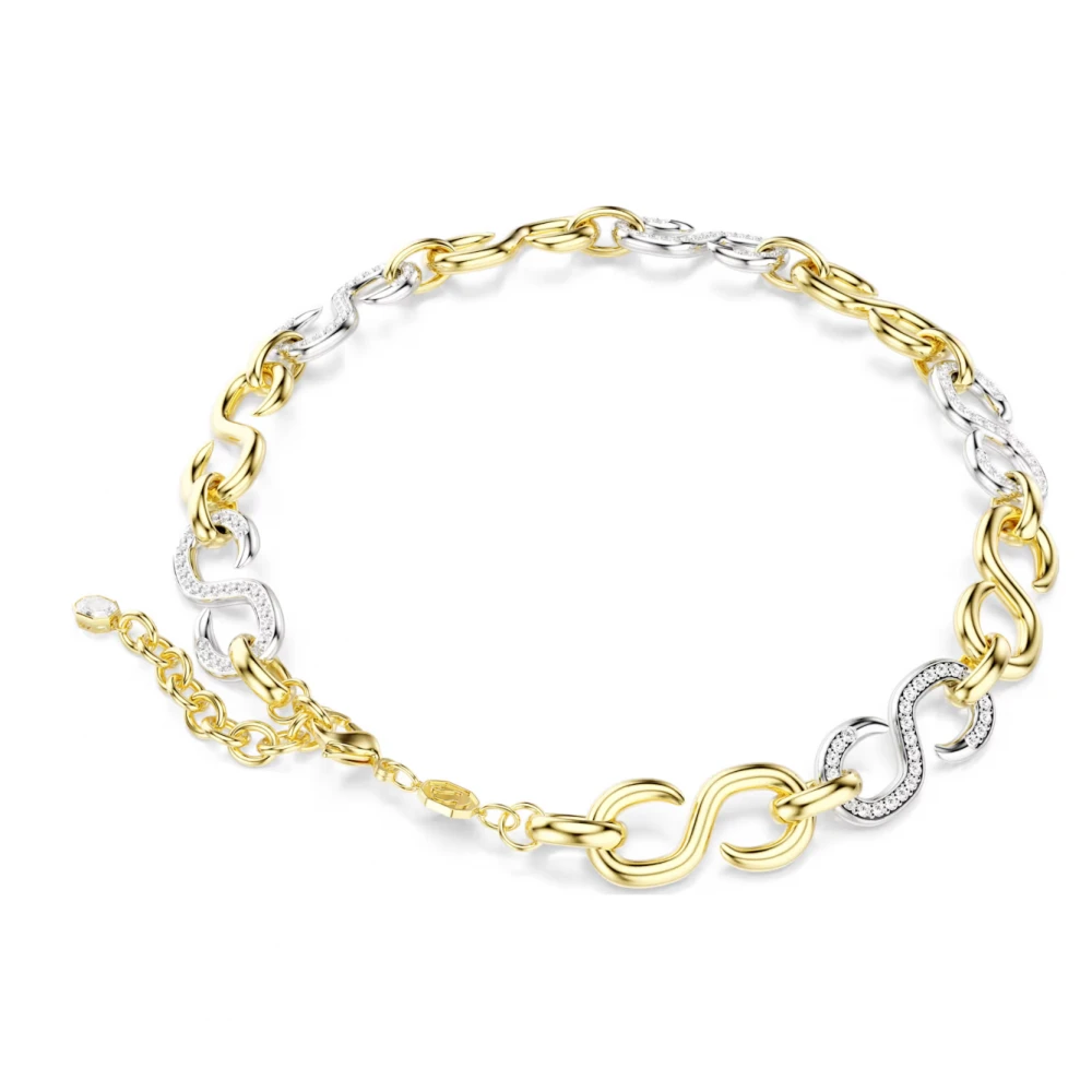 SWAROVSKI Dextera Κολιέ Στρογγυλή Κοπή, Λευκό, Φινίρισμα από Διάφορα Μέταλλα 5741795