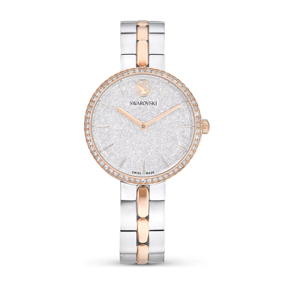 SWAROVSKI Cosmopolitan Ρολόι Ελβετικής Κατασκευής με Μπρασελέ από Ανοξείδωτο Ατσάλι Δύο Τόνων 5742473