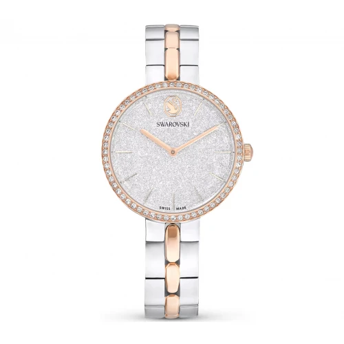 SWAROVSKI Cosmopolitan Ρολόι Ελβετικής Κατασκευής με Μπρασελέ από Ανοξείδωτο Ατσάλι Δύο Τόνων 5742473