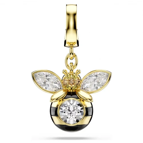 SWAROVSKI Γούρι Idyllia, Μελισσούλα, Μίξη Κοπών, Πολύχρωμο, Επιμετάλλωση σε Χρυσό Τόνο 5743132