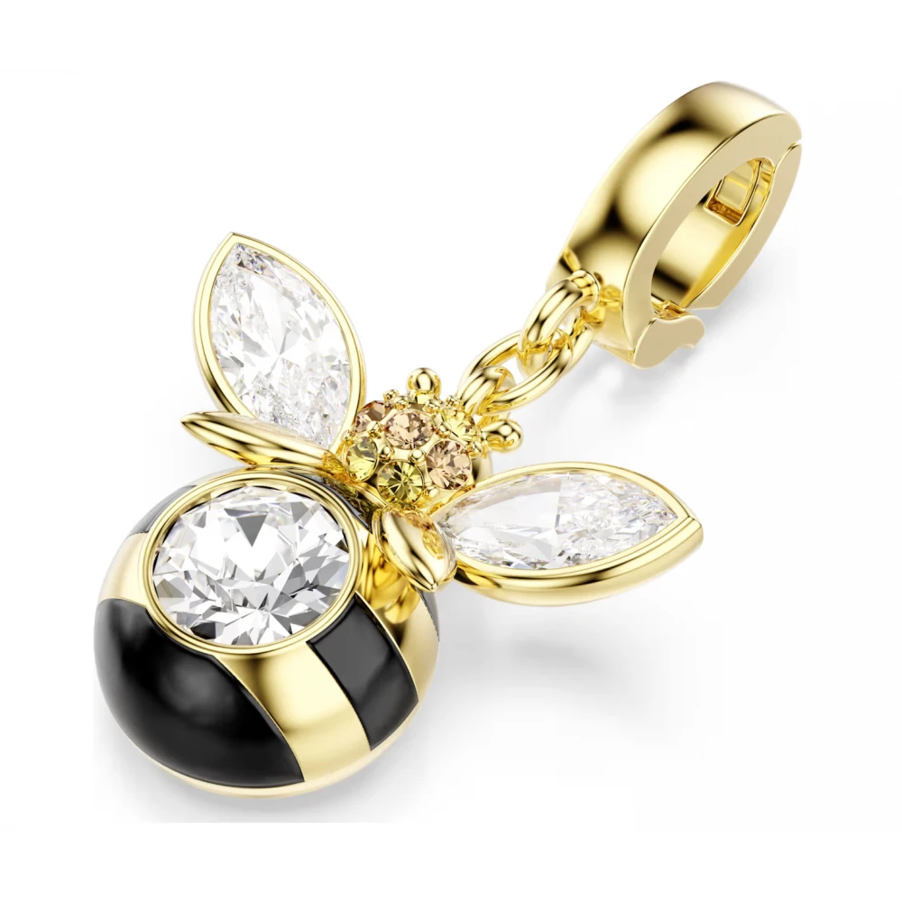 SWAROVSKI Γούρι Idyllia, Μελισσούλα, Μίξη Κοπών, Πολύχρωμο, Επιμετάλλωση σε Χρυσό Τόνο 5743132