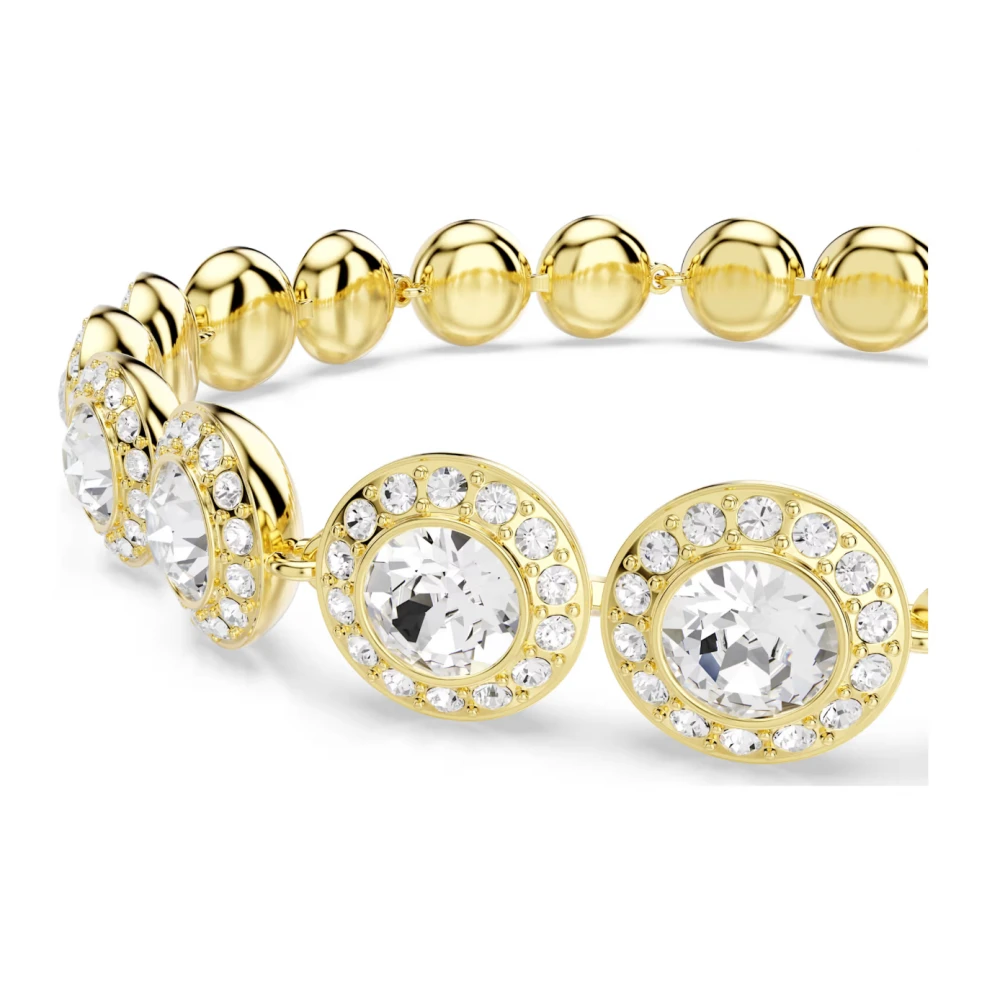 SWAROVSKI Una Angelic Set Στρογγυλή Κοπή, Λευκό, Επιμετάλλωση Ροδίου 5750619