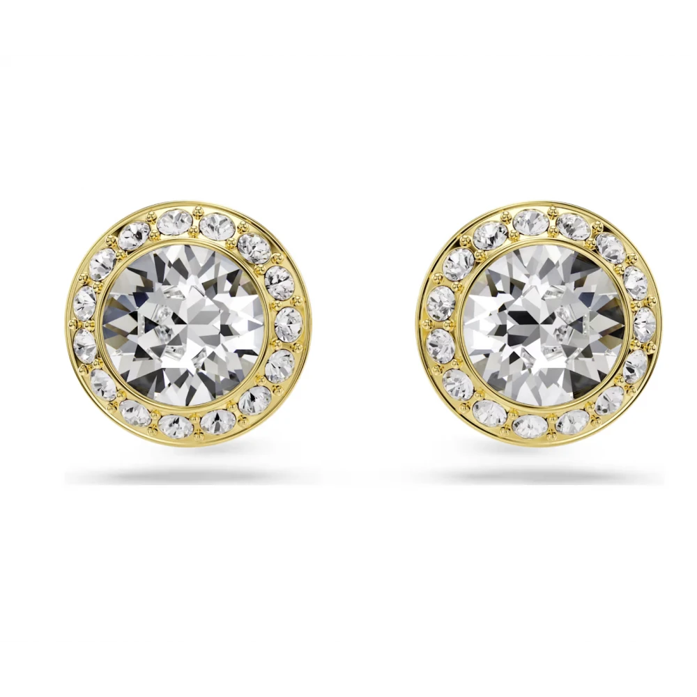 SWAROVSKI Una Angelic Set Στρογγυλή Κοπή, Λευκό, Επιμετάλλωση Ροδίου 5750619