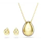 SWAROVSKI Sublima Set, Pear κοπή, Κόκκινο, Επιχρυσωμένο σε 18Κ 5752883