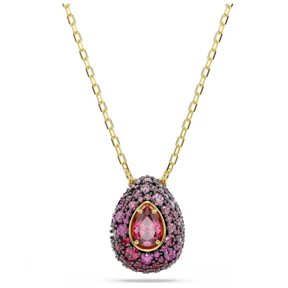 SWAROVSKI Sublima Set, Pear κοπή, Κόκκινο, Επιχρυσωμένο σε 18Κ 5752883