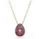 SWAROVSKI Sublima Set, Pear κοπή, Κόκκινο, Επιχρυσωμένο σε 18Κ 5752883