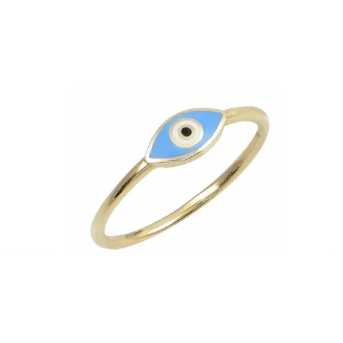 14K Χρυσό Δαχτυλίδι με "Ματάκι'' D9000/O
