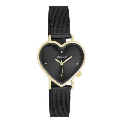 OOZOO Timepieces με Μεταλλικό Μπρασελέ σε μαύρο Τόνο C11447