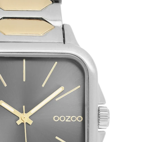 OOZOO Timepieces με Μεταλλικό Μπρασελέ Δύο Τόνων C11604