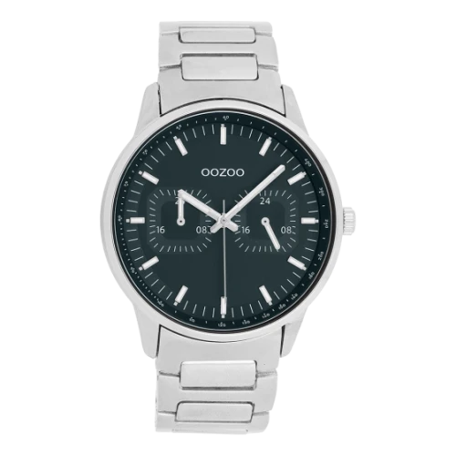 OOZOO Timepieces με Μεταλλικό Μπρασελέ σε Ασημί Τόνο C11621