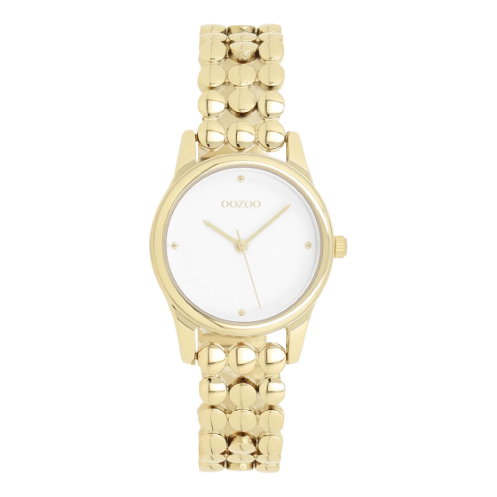 OOZOO Timepieces Με Μεταλλικό Μπρασελέ σε Χρυσό Τόνο C11631