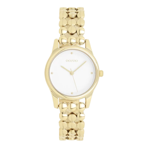 OOZOO Timepieces Με Μεταλλικό Μπρασελέ σε Χρυσό Τόνο C11631