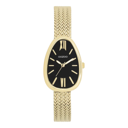 OOZOO Timepieces με Μεταλλικό Μπρασελέ σε Χρυσό Τόνο C11643